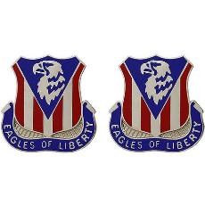 114th Aviation Regiment Unit Crest (Eagles of Liberty)